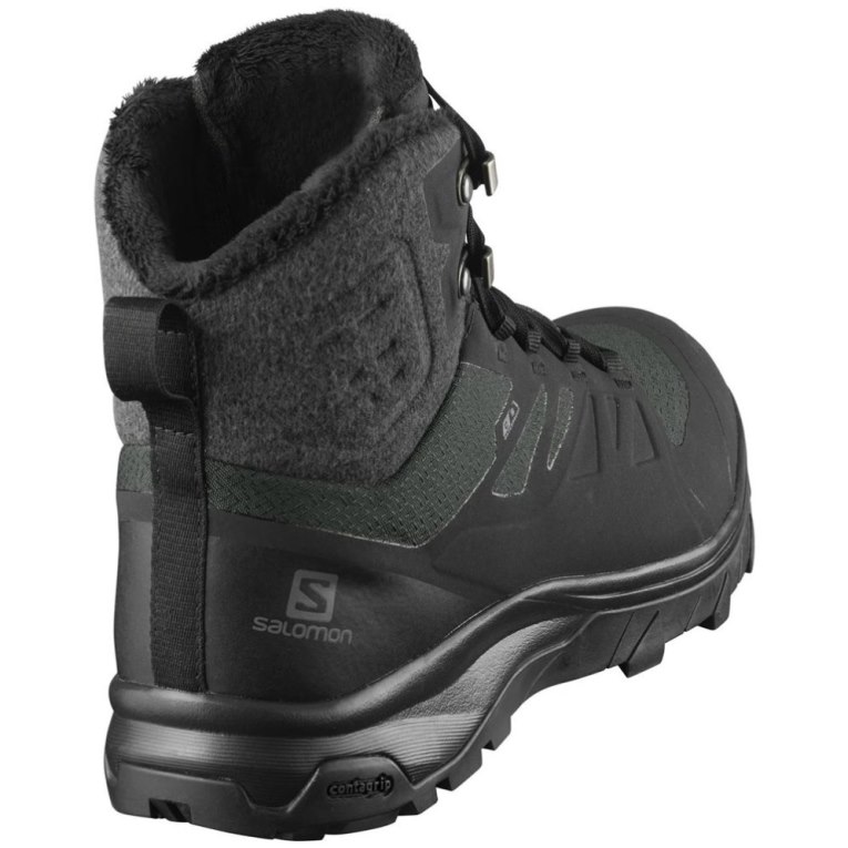 Black Salomon Outblast Thinsulate Climasalomon Waterproof Women's Winter Boots | IE ZG1804